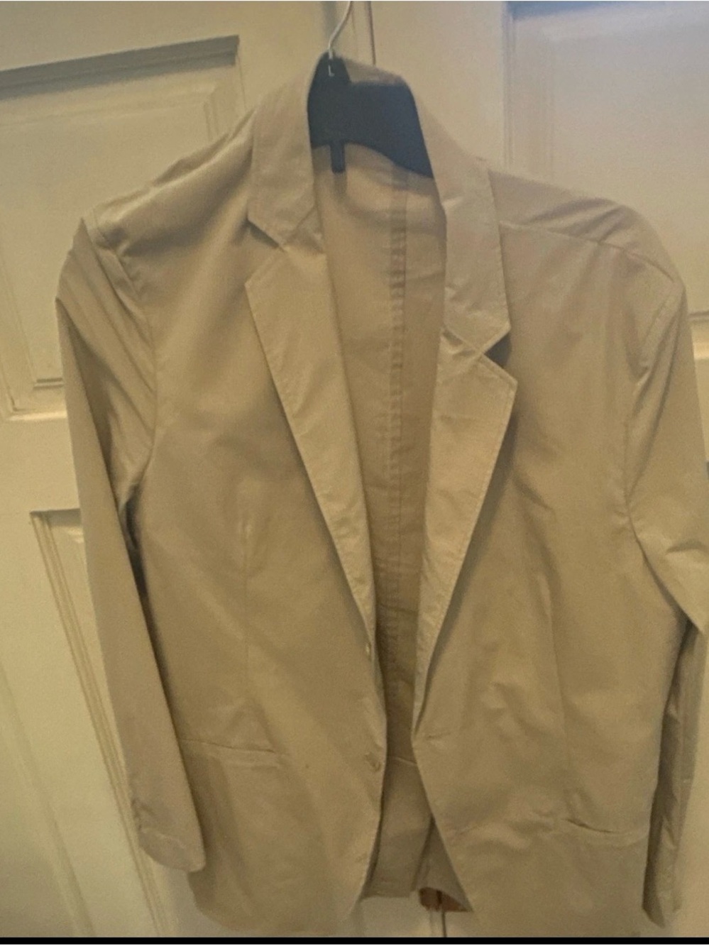 Alfani Beige Lightweight Shirt Jacket